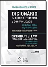 book Dictionary Of Law, Economics And Accounting: Portuguese-English / English-Portuguese