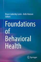 book Foundations of Behavioral Health