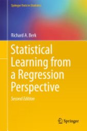 book Statistical Learning from a Regression Perspective