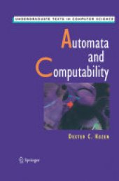 book Automata and Computability