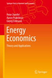 book Energy Economics: Theory and Applications