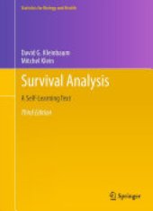 book Survival Analysis: A Self-Learning Text, Third Edition