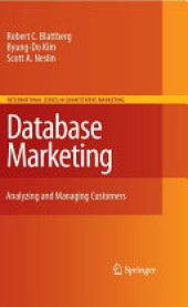 book Database Marketing: Analyzing and Managing Customers