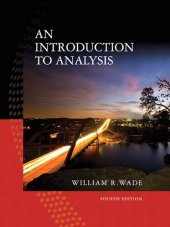 book An Introduction To Analysis