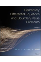 book Elementary Differential Equations and Boundary Value Problems