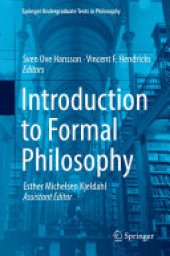 book Introduction to Formal Philosophy