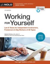 book Working for Yourself: Law & Taxes for Independent Contractors, Freelancers & Gig Workers of All Types