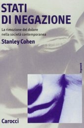 book Stati di negazione. La rimozione del dolore nella società contemporanea