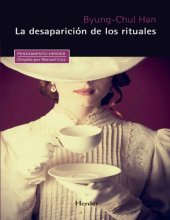 book La desaparición de los rituales