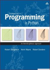 book Introduction to Programming in Python: An Interdisciplinary Approach