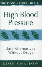 book High Blood Pressure: Safe Alternatives Without Drugs