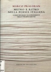 book Metro e ritmo nella poesia italiana. Guida anomala ai fondamenti della versificazione