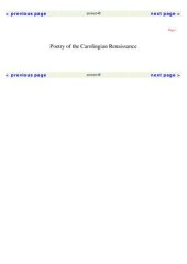 book Poetry of the Carolingian Renaissance