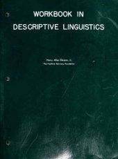 book Workbook in Descriptive Linguistics