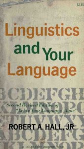 book Linguistics and Your Language