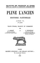 book Pline l'Ancien, Histoire naturelle: Livre VI, 2e partie: L'Asie centrale et orientale. L'Inde