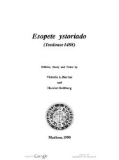 book Esopete ystoriado (Toulouse 1488)