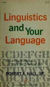 book Linguistics and Your Language