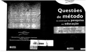 book Questões de Método na Construção da Pesquisa em Educação