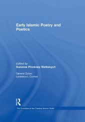 book Early Islamic Poetry and Poetics