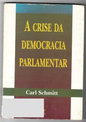 book A crise da democracia parlamentar