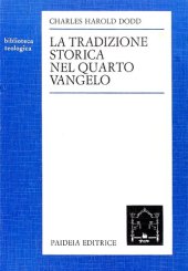 book La tradizione storica nel quarto vangelo