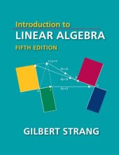 book Introduction to Linear Algebra, Fifth Edition