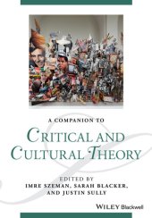 book A Companion to Critical and Cultural Theory