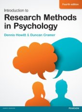 book Introduction to research methods in psychology