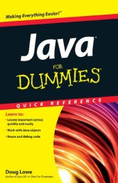 book Java For Dummies Quick Reference