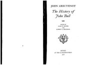 book The History of John Bull (Oxford English Texts)