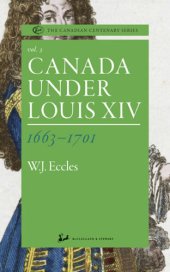 book Canada Under Louis XIV 1663-1701