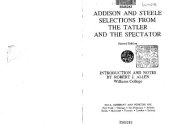 book Addison and Steele: Selections from the Tatler and the Spectator (Rinehart editions)