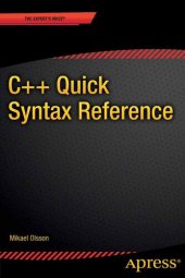 book C++ Quick Syntax Reference