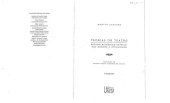 book Teorias do Teatro: Estudo Histórico-Crítico, dos Gregos à Atualidade