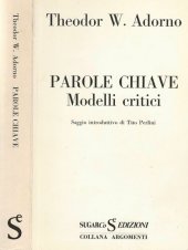 book Parole chiave. Modelli critici