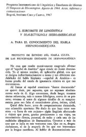 book Proyecto de estudio del habla culta de las principales ciudades de Hispanoamérica