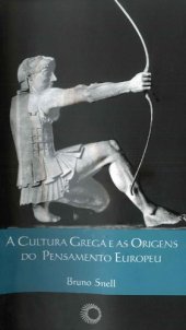 book Cultura Grega e as Origens do Pensamento Europeu