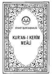 book Kur'an-ı Kerim Meâli