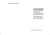 book La descentralización educativa 1996-2001. La versión real de la reforma en tres departamentos andinos