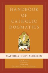 book Handbook of Catholic Dogmatics 5.1