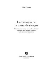 book La biología de la toma de riesgos