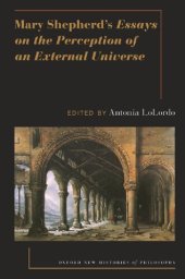 book Mary Shepherd's Essays on the perception of an external universe