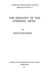 book The ideology of the Athenian metic