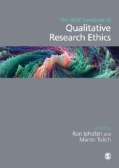 book The SAGE Handbook Of Qualitative Research Ethics