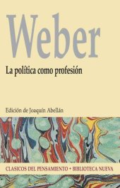 book La política como profesión