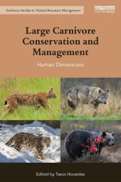 book Large carnivore conservation and management : human dimensions