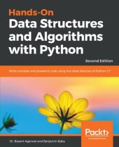 book HANDS-ON DATA STRUCTURES AND ALGORITHMS WITH PYTHON - : write complex and powerful code using ... the latest features of python 3.7.