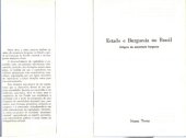 book Estado e Burguesia no Brasil ; origens da autocracia burguesa