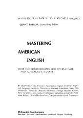 book Mastering American English (Properly Cut and Bookmarked)